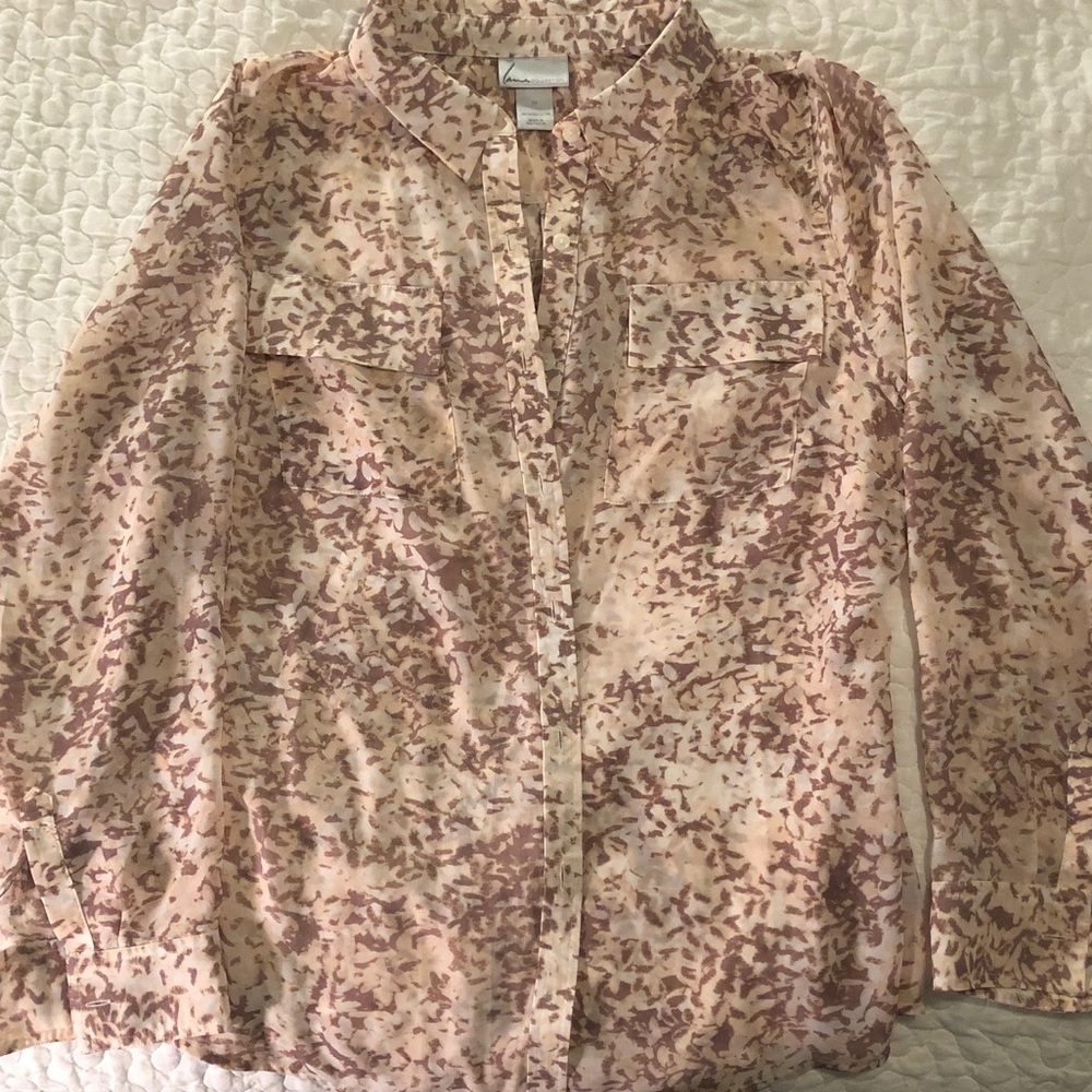 Pretty animal print blouse